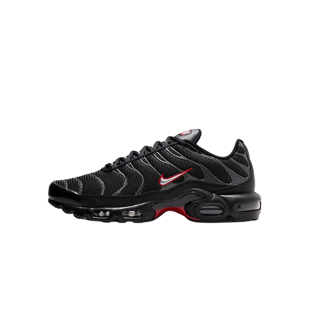 Air Max Plus Noir/University Red/Metallic Silver