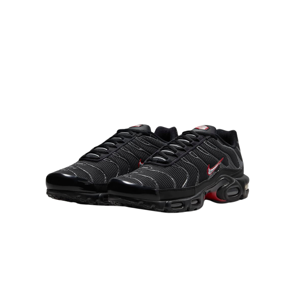 Air Max Plus Noir/University Red/Metallic Silver