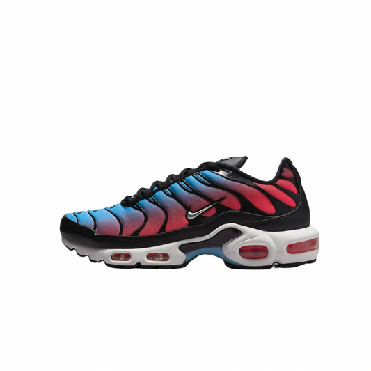 Air Max Plus "Firecracker" Black/University Blue/Light Crimson/Metallic Silver