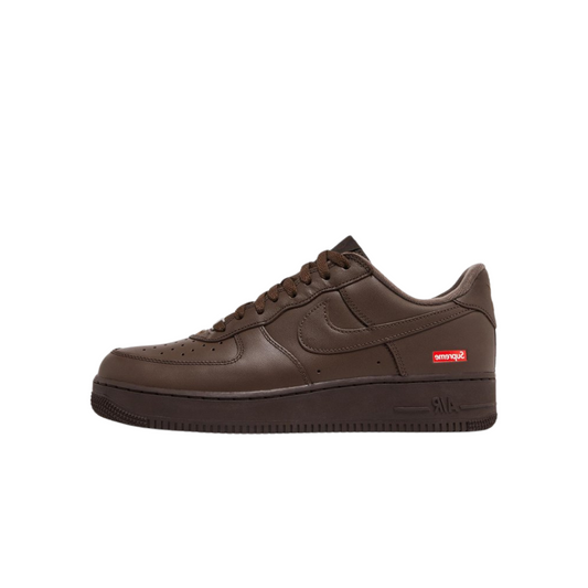 AF1 Low "Supreme" 'Box
Logo - Baroque Brown'