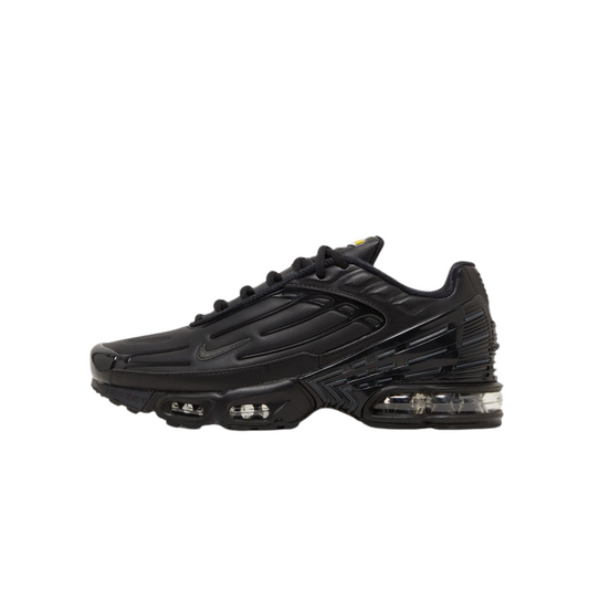 Air Max Plus 3 Leather 'Triple
Black'Black/Dark Smoke Grey